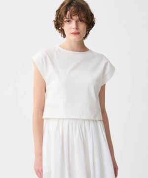  プレーンストレッチ ショートトップス