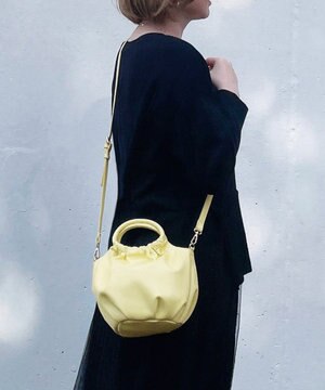  1254【合皮ギャザートート】LT.ベビールー.クランプリー-A