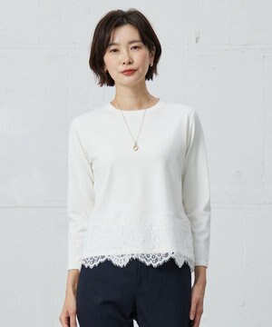  【WEB限定カラーあり・洗える】RACY DECOR ニット