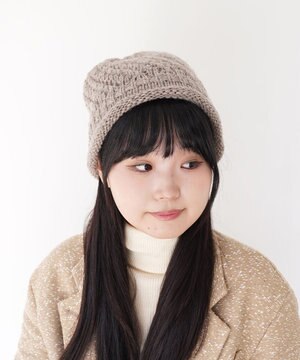  【防寒対策・日本製】ウールロールアップ ニット帽