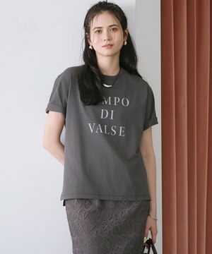  【SLOW/一部店舗限定】MVSコットン  ロゴTシャツ