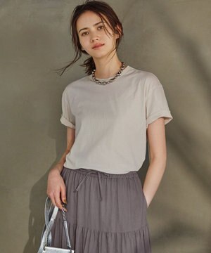  【SLOW/WEB限定】シアーツイストシングルジャージー Tシャツ