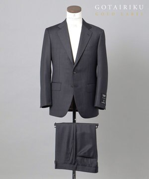  GOLD LABEL/WEB&一部店舗限定【DORMEUIL/ドーメル】インペリアルジェイド 通年スーツ(グレー)