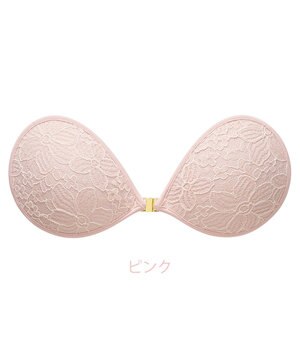  【NuBra / ナチュラルタイプ】ヌーブラ・エアーライト ロゼ シャルム  蒸れにくい バックレス コレクション デザインヌーブラ 正規品