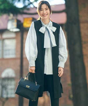 【セットアップ対応/接触冷感/UVケア】BEAUTY MOVE ロングジレ