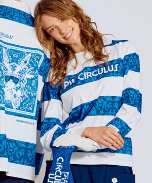  【吸水速乾 /  UV遮蔽率99.8% UVカット / ストレッチ】【WOMEN】ラガーシャツ ゴルフウェア レディース