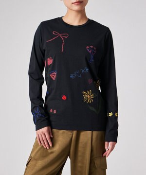  Daisy Chain Doodle 長袖Tシャツ