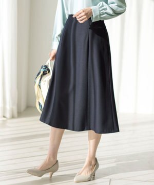  【洗える】褒めらレディフレア スカート