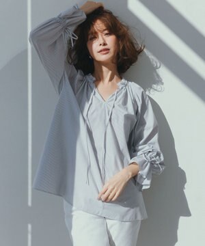  2WAYギャザーブラウス