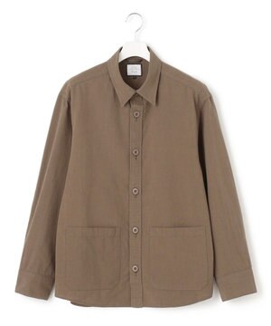  【UNISEX】リネンCPO シャツジャケット