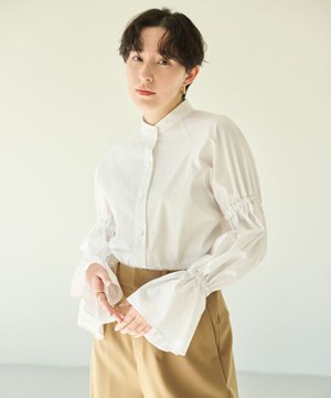 キャンディスリーブシャツ