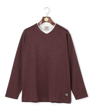  【WEB・一部店舗限定】フェイクレイヤード ロングスリーブTシャツ