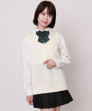  【SCHOOLITEM】ベーシックニットベスト