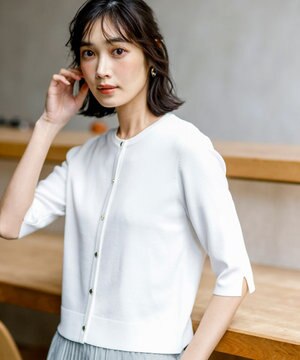 【アイスタッチ】ハーフスリーブ カーディガン