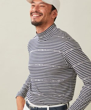  【MEN】エニワイズ ロゴボーダー カットソー