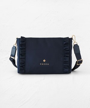 【撥水】TRIM WAVES POCHETTE ポシェットバッグ