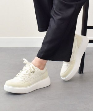  【PARADIS COULEUR】晴雨兼用厚底スニーカー