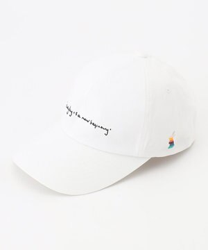 【洗える・抗菌防臭・UVカット】レインボーラビット キャップ