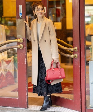 ウールライクロング チェスターコート