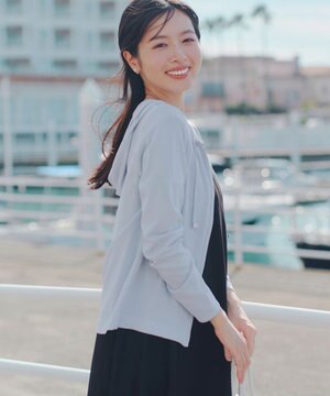  サマーニットショートパーカー