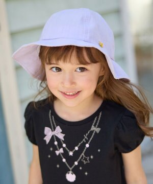  【日よけ付き】リボンハット