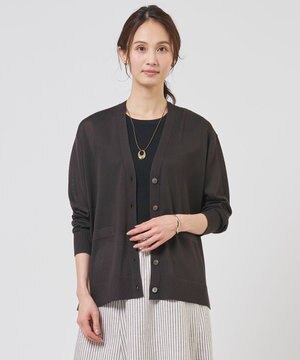  Vis/Pe スパーク ニット カーディガン