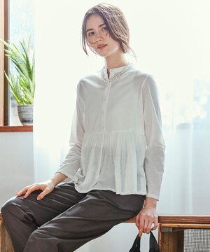  【SLOW/一部店舗限定】ツイステッドシアジャージー カーディガン