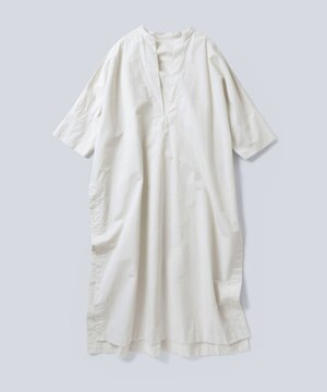  COTTON PAPER COMPACT POPLIN KAFTAN ドレス