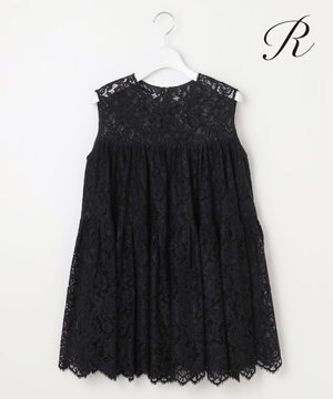  【R(アール)】フラワーコードレース ブラウス