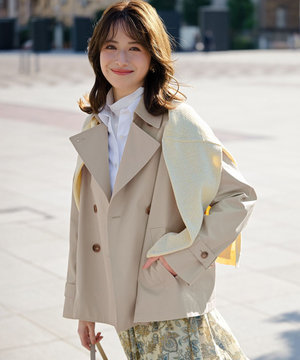 エアータンブラー TCギャバジン ハーフ コート