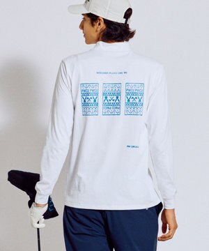 【吸水速乾 / UV遮蔽率99.5% UVカット / ストレッチ】【MEN】DELFT ロングスリーブモックT ゴルフ