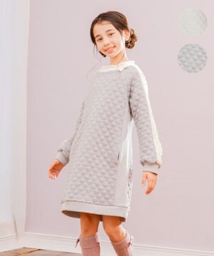  【150-160㎝】ダイヤキルト ワンピース