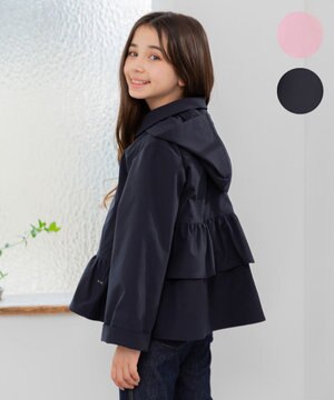  【150-160㎝】【撥水】フリル マウンパ