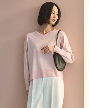 マイビューティ Vネック ニット