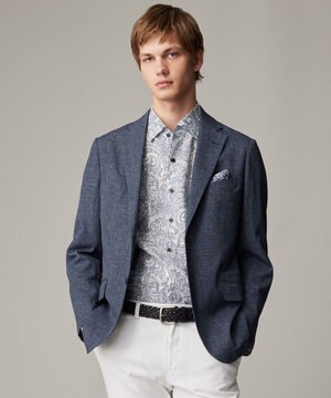  清涼感【キングサイズ・弱撥水/イージーケア/軽量/ストレッチ】クールピケ ジャケット