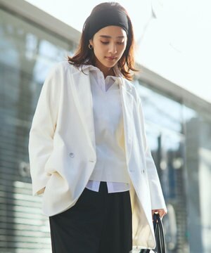  【洗える】ライトネップツイルジャケット コート