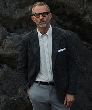  【吸水速乾/ウォッシャブル】ノルマンディーリネン カーディガンジャケット（24年モデル）