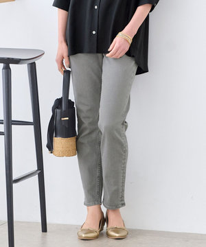 【XSサイズ~/洗える】365DENIM ストレートスリム パンツ