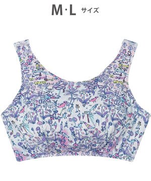  ツモリチサト ナイトアップブラ ノンワイヤー ベア天竺素材(身生地) 3Lまで対応 大きいサイズ ナイトブラ レディース UBX410 /ワコール