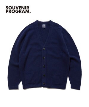  【J.PRESS ORIGINALS】【UNISEX】Shaggy Saddle Cardigan Sweater