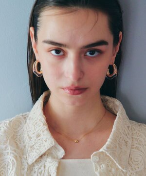 クリアメタルピアス