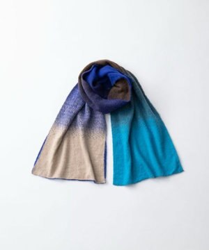  GRADATION SHAGGY SCARF／グラデーションシャギーマフラー