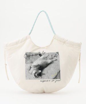  【貴島明日香さんコラボ】キャットラウンド トートバッグ