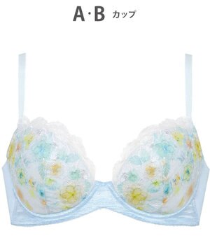  ブラジャー 夏のブラストレスから解放 汗の不快感を軽減(カップ肌側・ワイヤーループ・バック) 背中すっきり 【ときはなつブラ】 KB2872 ウイング／ワコール