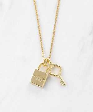  HAPPY KEY CHARM NECKLACE ネックレス