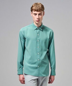  【機能素材】テクノボイルストレッチ　レギュラーカラーシャツ