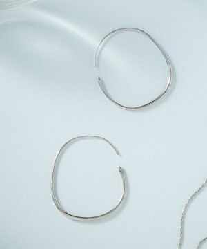  ナロー フープ ピアス