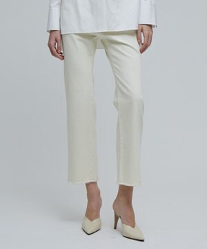  【洗える】VICTOR / カットオフデニム