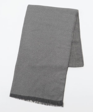  柄をアップデート【上質素材】シルクカシミヤ　ブックストール