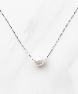  【WEB限定】PRECIOUS PEARL NECKLACE プラチナ アコヤパール ネックレス